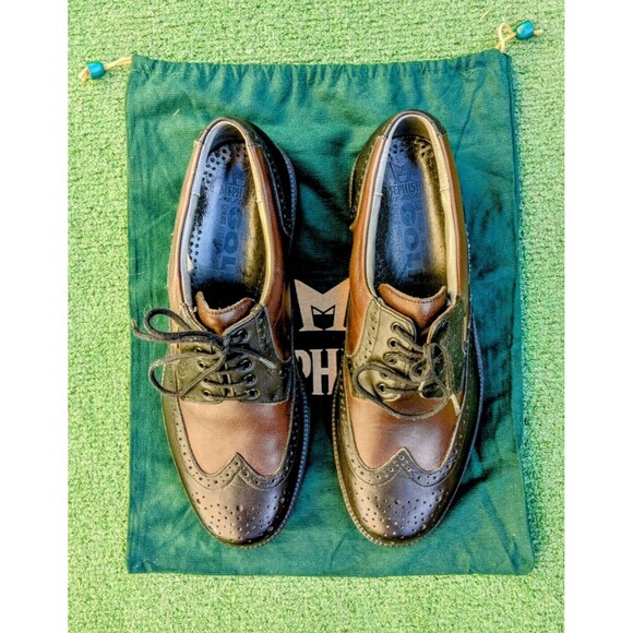 Mephisto Multi-Grip Wingtip GTX Waterproof Golf Cleats/Shoes Mens Sz 8 EUC main image 9